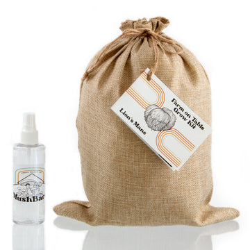 LionsMane LionsManeMushroom LionsManeMushroomGrowKit MushroomGrowKit MushroomGrowingKit MushroomSpawn MushroomProducts GrowMushroomsAtHome